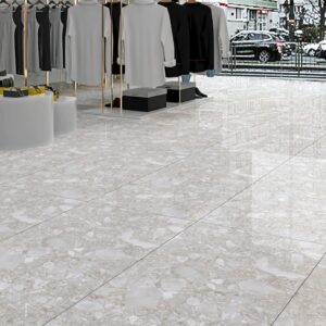 Tiles in lahore, Diamond Shine Tile with Soft Gray Textures 24x48 (O-PG44-G)