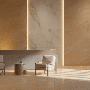 Kohat Beige Tiles Warm, Neutral Sandstone-Inspired Design 24x48 (O-Mt35-B)