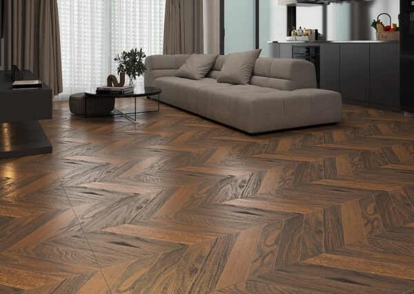 Madera Super Matte Tile with Natural Wood Charm 24x48 (O-SM34-Br)