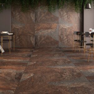 Roca BR Super Matte Tile with Earthy Brown Hues 24x48 (O-MT38-Br)